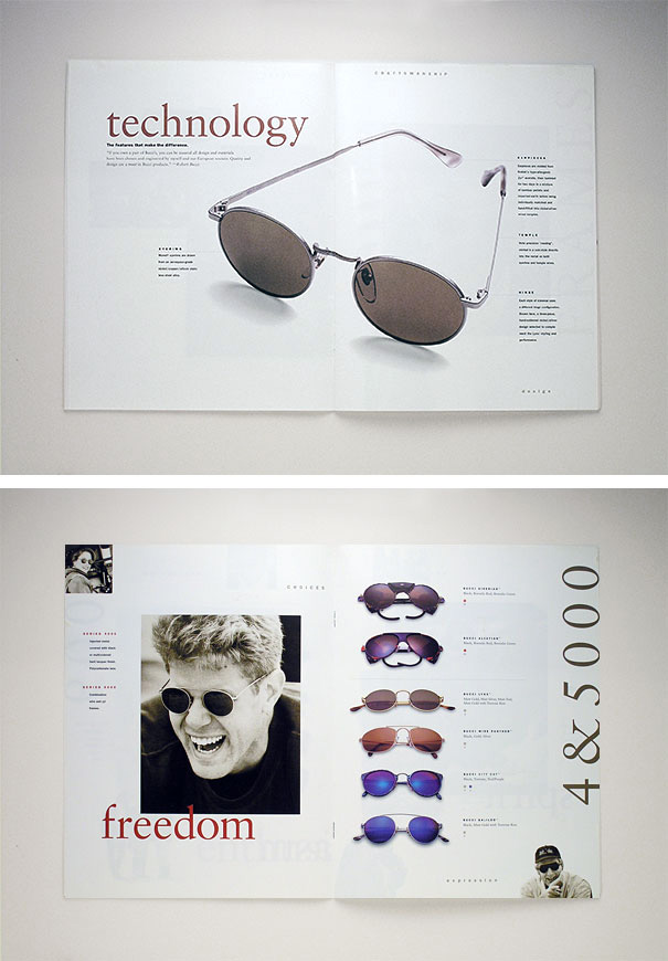 Sample spreads from Shebeest Catalog